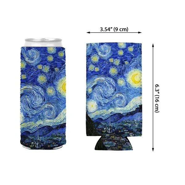 Slim 12oz Cans Cooler sleeves