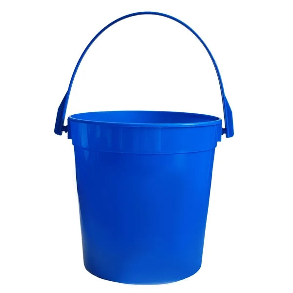 32 Ounce Food Safe Plastic Ice Bucket W/ Comfort Grip Handle