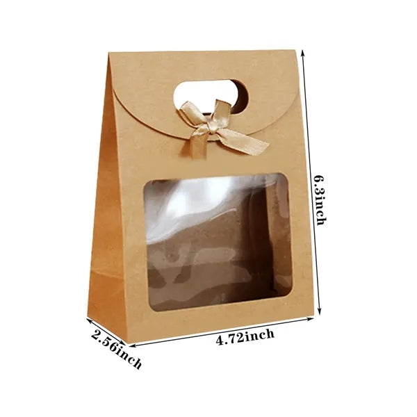 Kraft Paper Bowknot Gift Bag