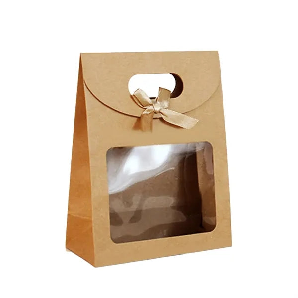 Kraft Paper Bowknot Gift Bag