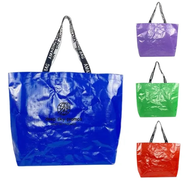 Hand-held woven bag
