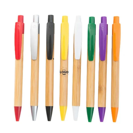Bamboo Barrel Pens