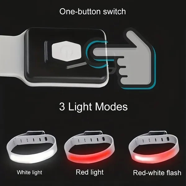 Outdoor Waterproof Rechargeable COB Running Arm Light
