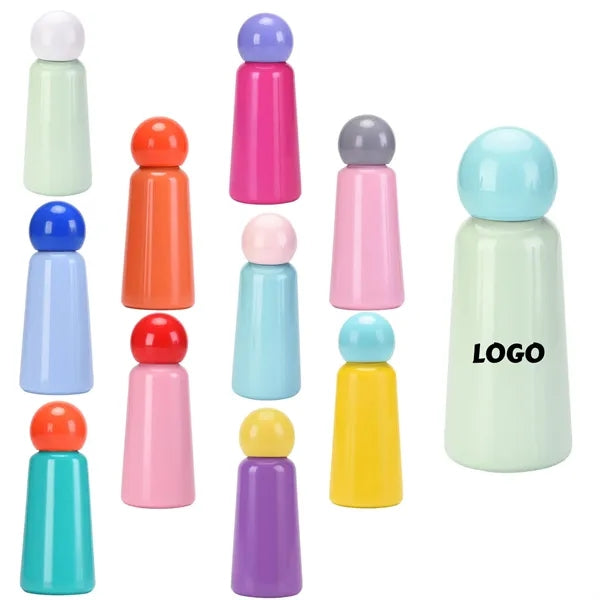 Cute Stainless Thermos Portable Water Bottle
