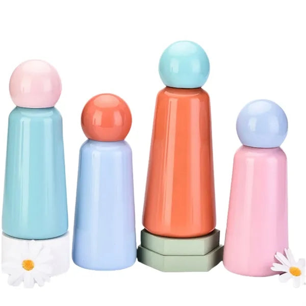 Cute Stainless Thermos Portable Water Bottle