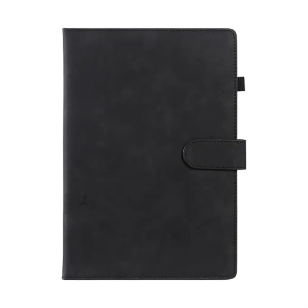 A5 Leather Magnetic Closure Notebook