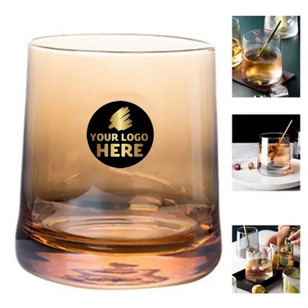 8.45Oz Amber Whisky Glass Mug