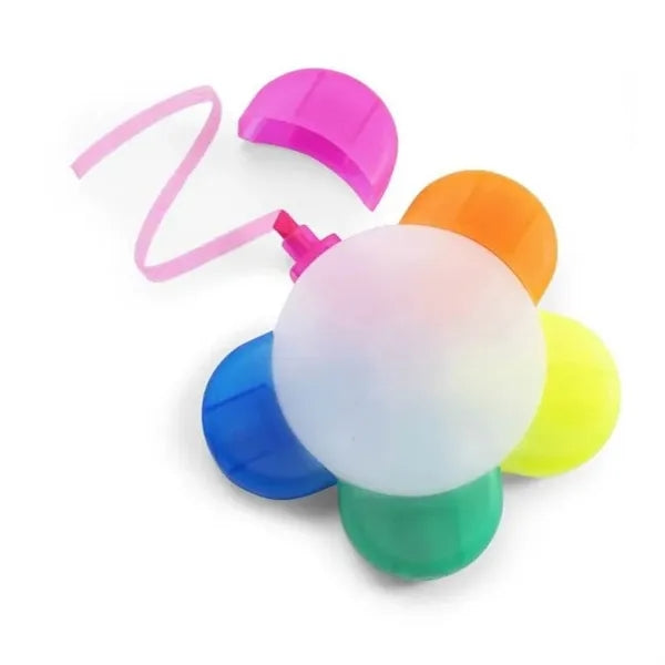 Flower-Shaped Highlighting Marker