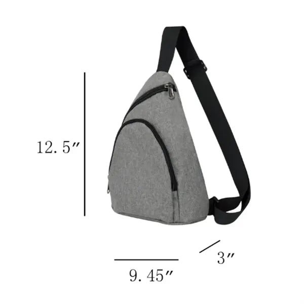 Branded Sling Bag with Adjustable Strap