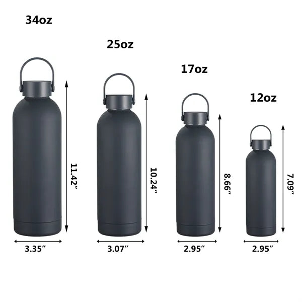 17 OZ Stainless Steel Sports Bottle