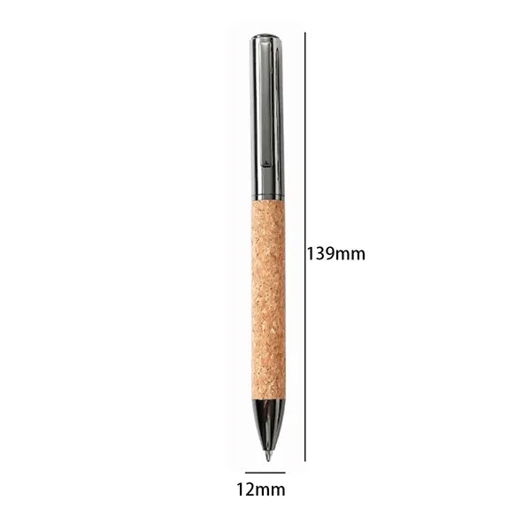 Eco-Friendly Cork Barrel Ballpoint Pen