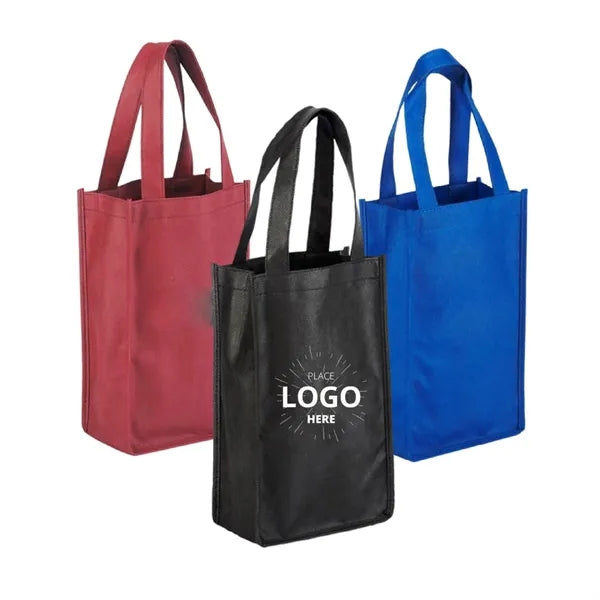 Non-Woven Two-Bottle Wine Bag