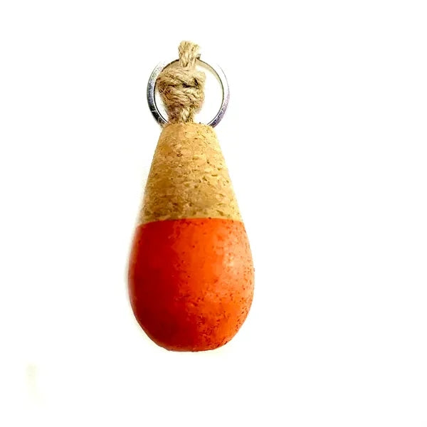 Floating Cork Keychain for Water Sports and Outdoor Use