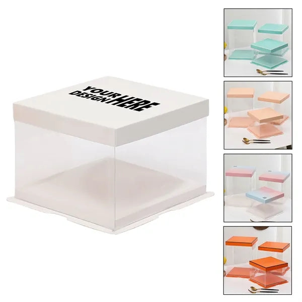 Clear Cake Box