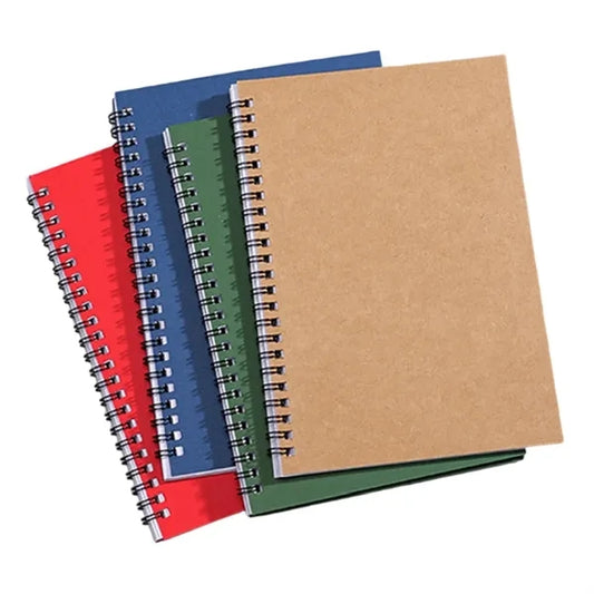 Spiral Notepad Kraft Paper Notebooks