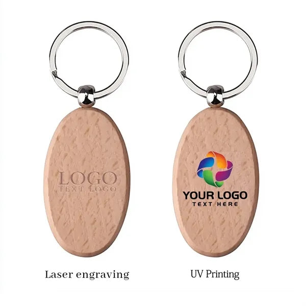 Promo Oval Wooden Key Holder