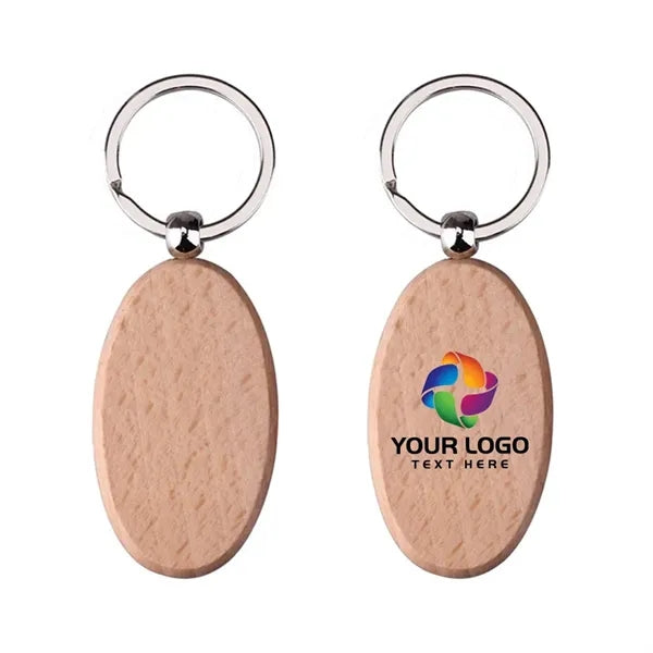 Promo Oval Wooden Key Holder