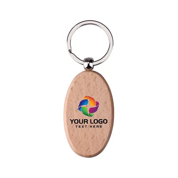 Promo Oval Wooden Key Holder