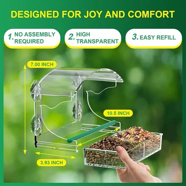 Window Bird feeder