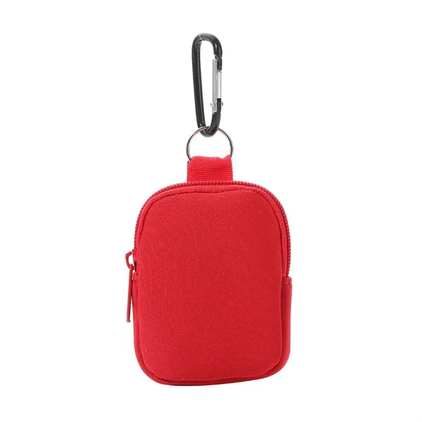 Mini Portable Neoprene Coin Purse Small Storage Bag