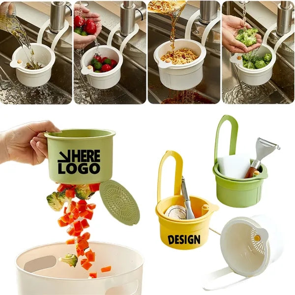 Quick Filter Hanging Sink Strainer For Kitchen Residues
