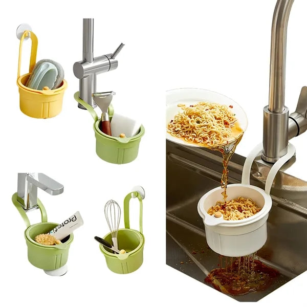 Quick Filter Hanging Sink Strainer For Kitchen Residues