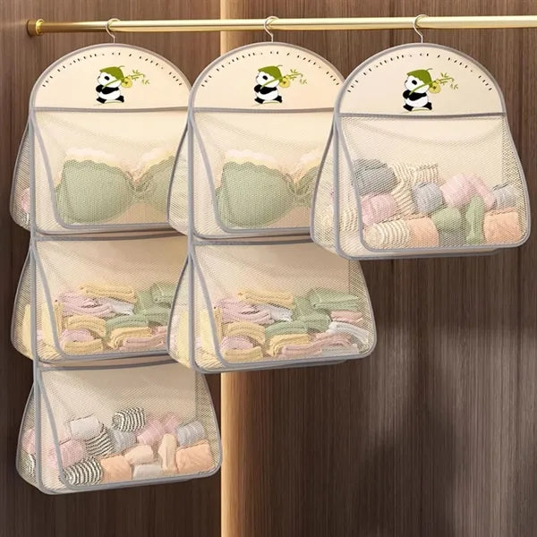 Mesh Hanging Storage Organizer For Underwear