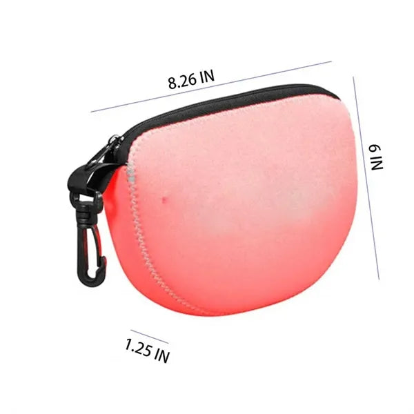 U-Shaped Neoprene Wallet