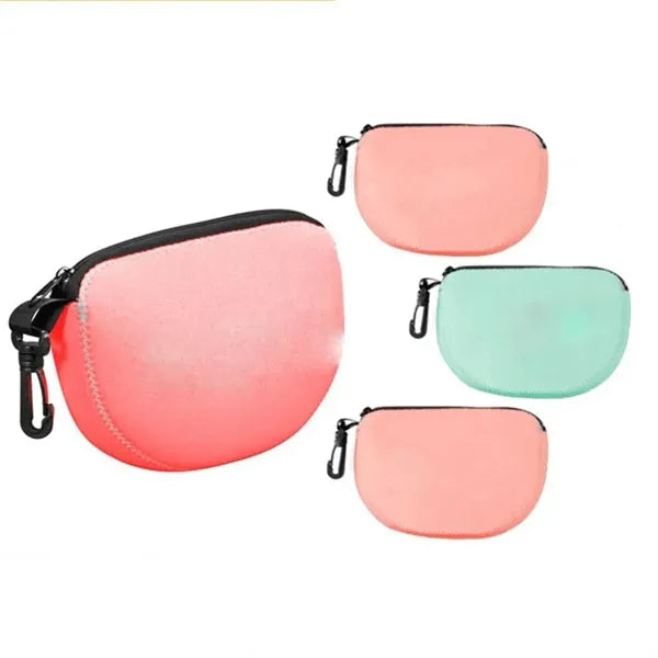 U-Shaped Neoprene Wallet