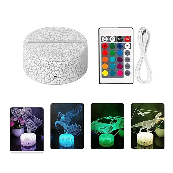 16-Color LED Lamp Base