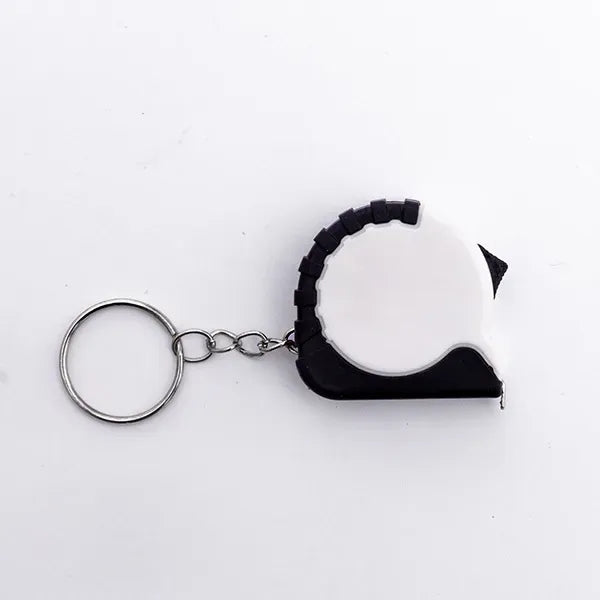 Portable keychain tape measure