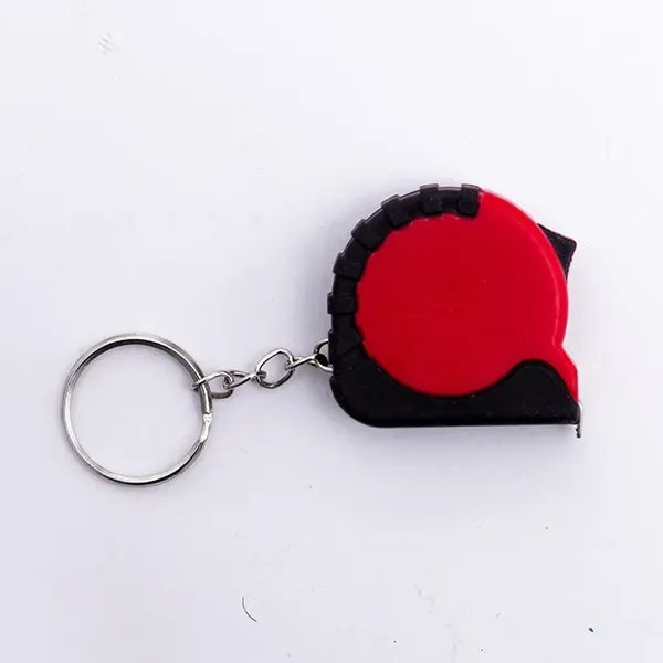 Portable keychain tape measure