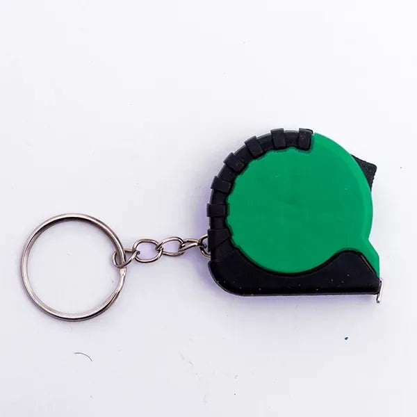 Portable keychain tape measure