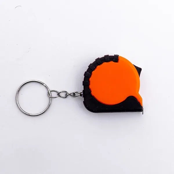 Portable keychain tape measure