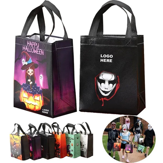 Halloween Non-Woven Gift Tote Trick or Treat Bags