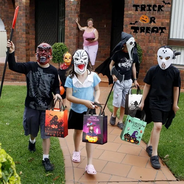 Halloween Non-Woven Gift Tote Trick or Treat Bags