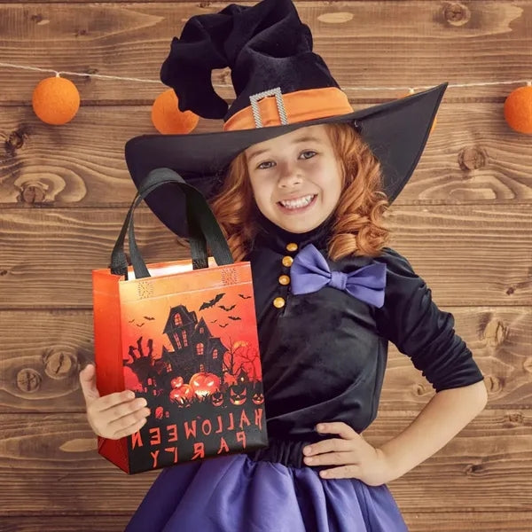 Halloween Non-Woven Gift Tote Trick or Treat Bags