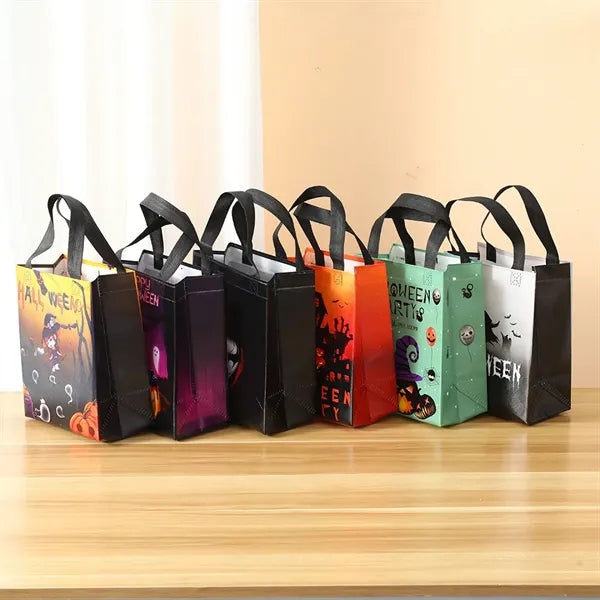 Halloween Non-Woven Gift Tote Trick or Treat Bags