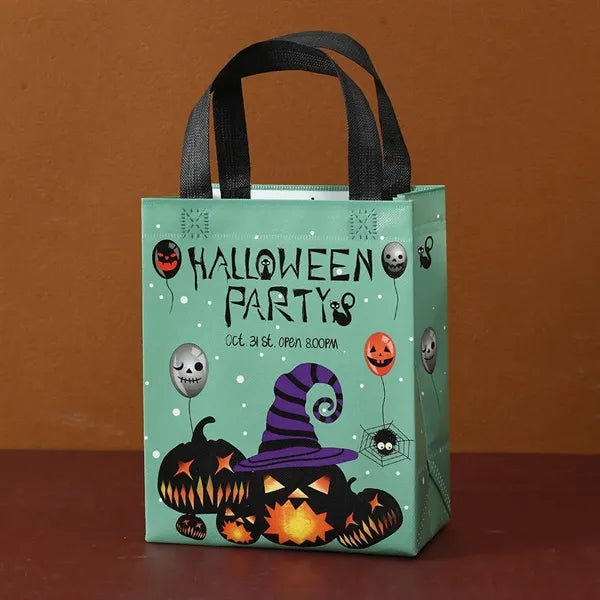 Halloween Non-Woven Gift Tote Trick or Treat Bags