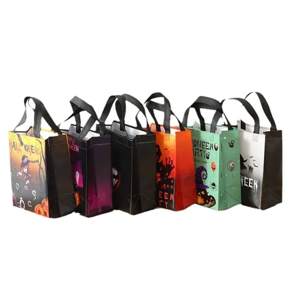 Halloween Non-Woven Gift Tote Trick or Treat Bags