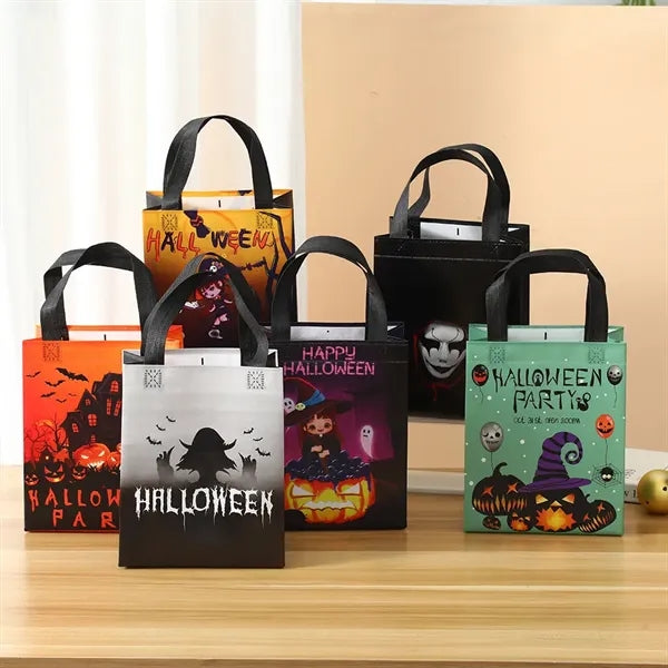 Halloween Non-Woven Gift Tote Trick or Treat Bags