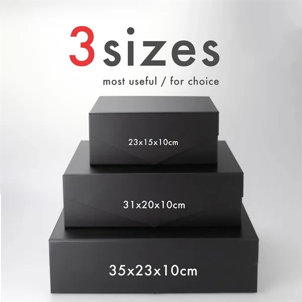 Logo Fold-over Flip-top Gift Box