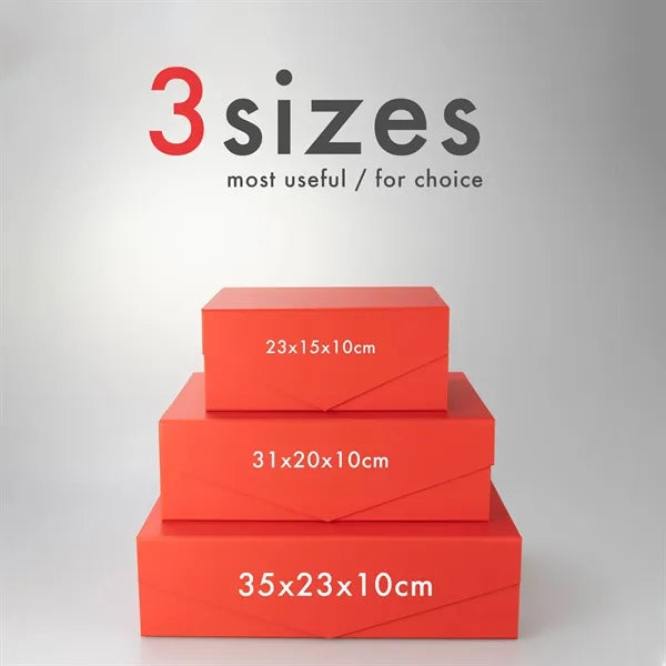 Logo Fold-over Flip-top Gift Box