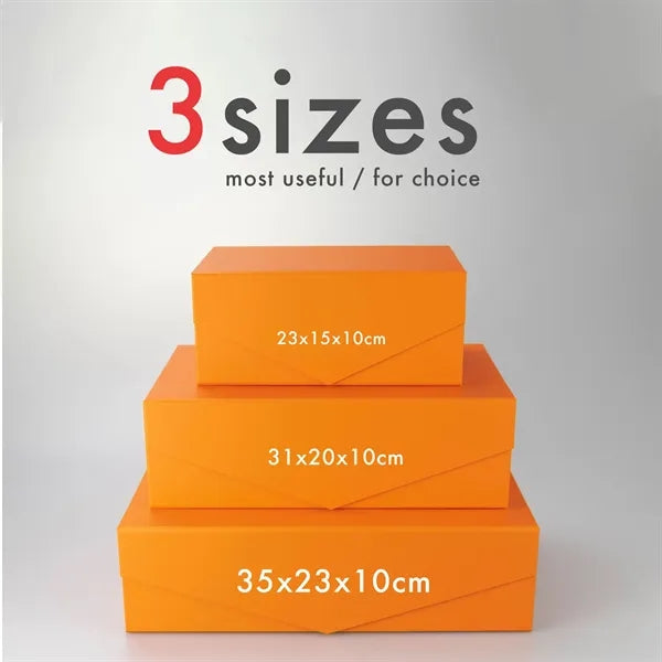 Logo Fold-over Flip-top Gift Box
