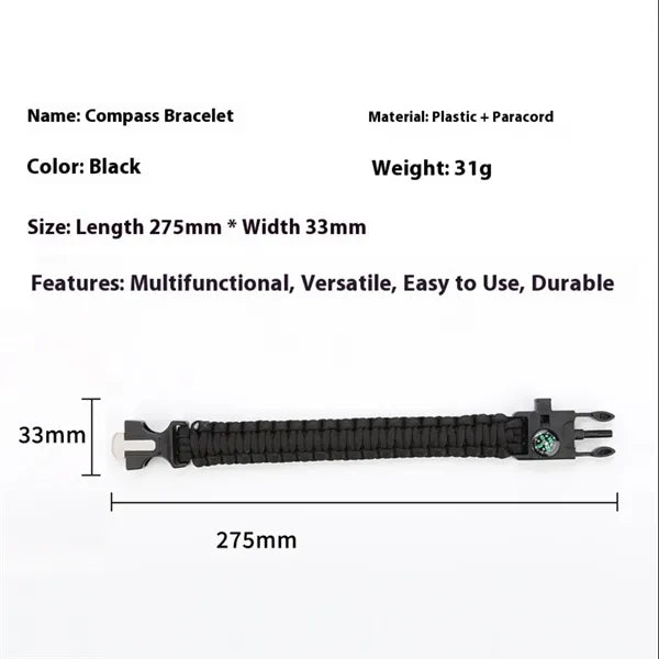 Paracord Survival Bracelet