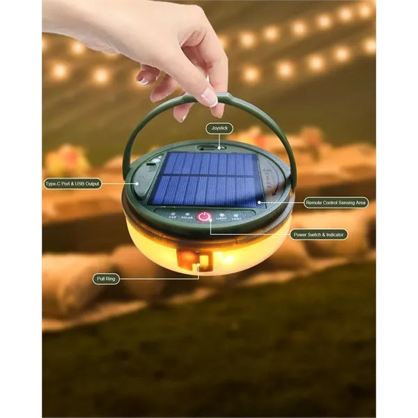 Portable Solar Camping String Light