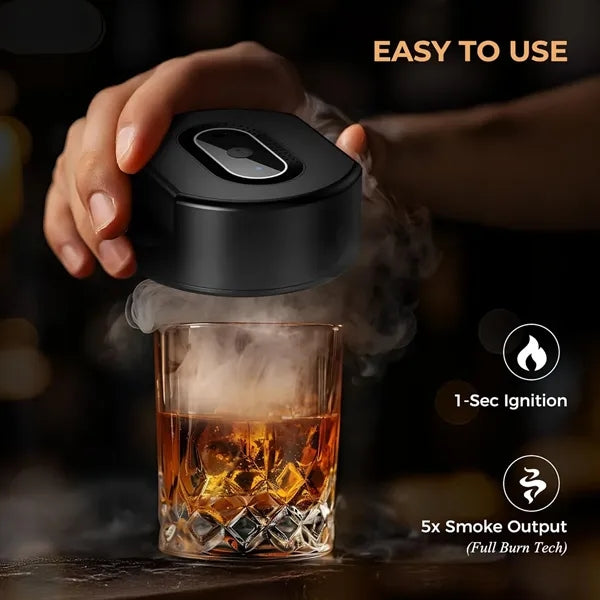 Electric Cocktail Whiskey Smoker Kit