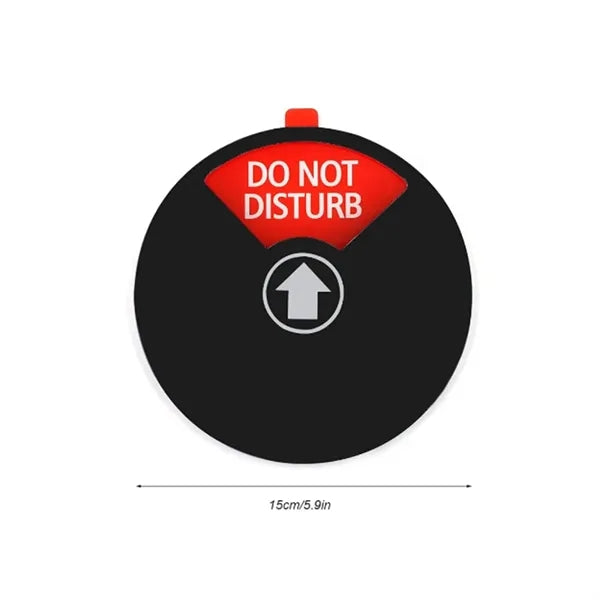 Rotating Office Privacy Sign - Do Not Disturb & Meeting