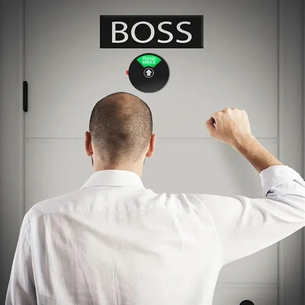 Rotating Office Privacy Sign - Do Not Disturb & Meeting