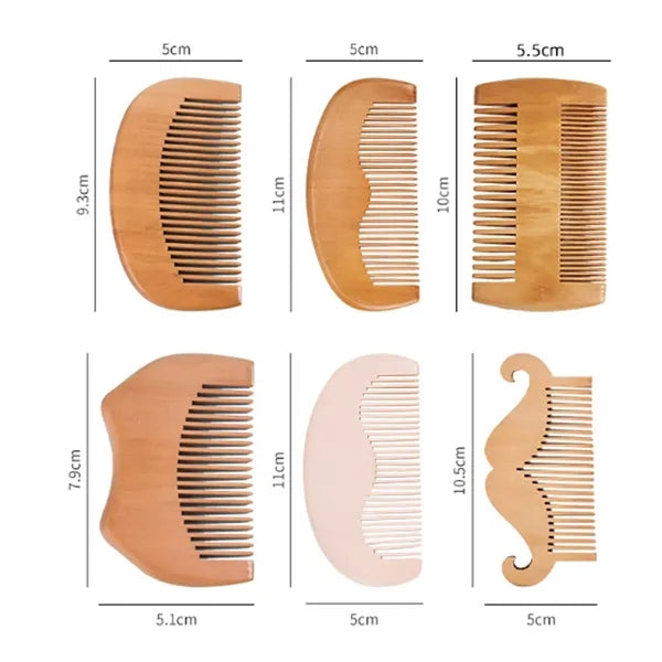 Eco-friendly Natural Wooden Hair Comb